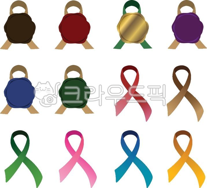 실링왁스,실링도장,도장모양,리본,핑크리본,블루리본,옐로우리본,녹색리본,세로리본,리본띠,금색실링,금색실링왁스,금색그라데이션,붉은색실링왁스