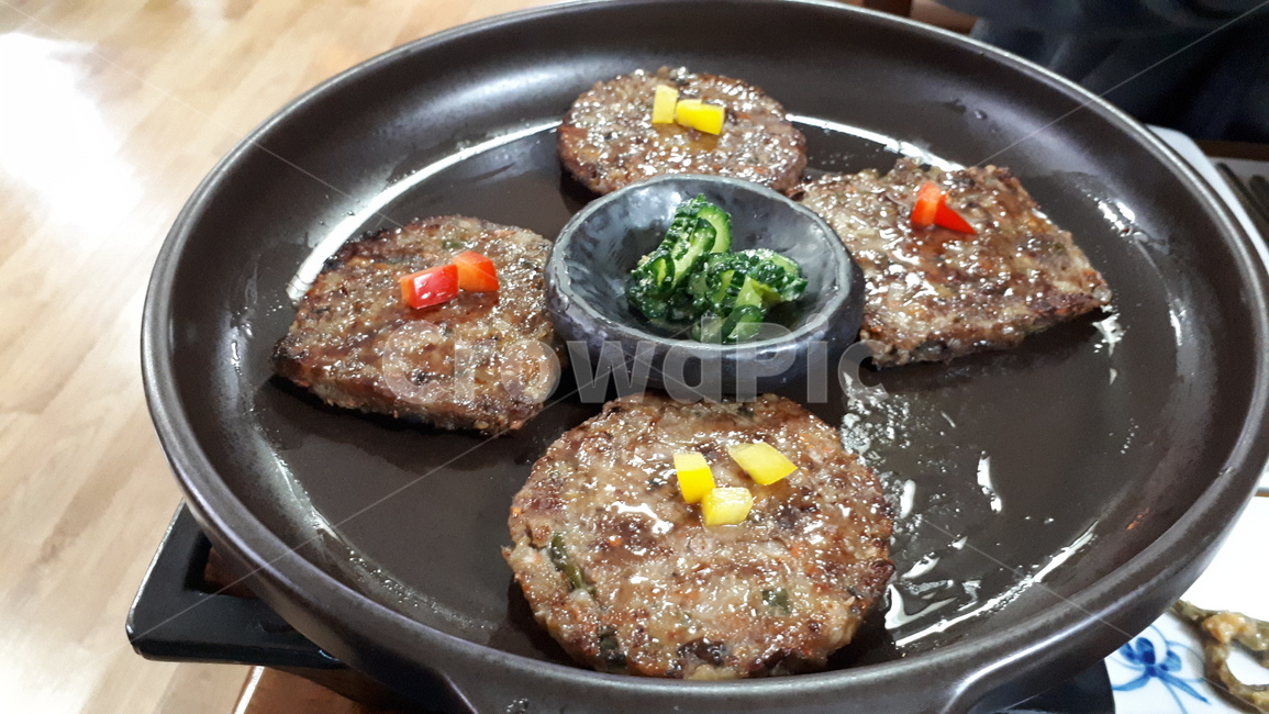 떡갈비,요리,한식,고기요리,음식