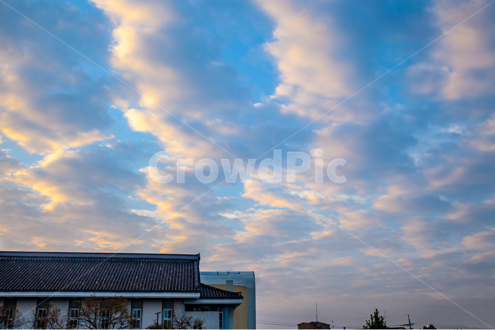 구름,하늘,파랑,새벽,창밖,자연,풍경,nature,landscape,outdoors,옥외