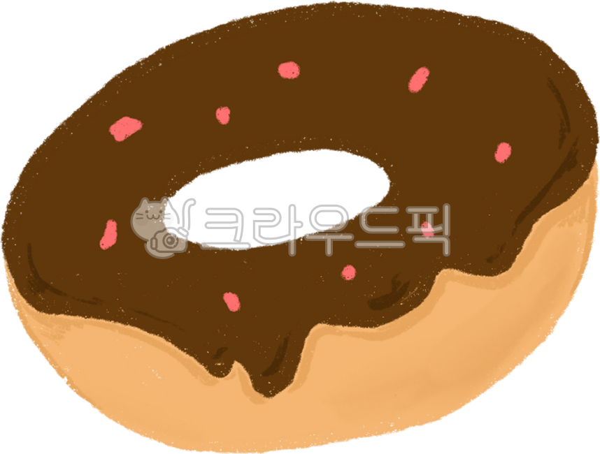 Bread,bakery,dessert,cafe,hand drawing,colored pencil,drawing,sticker,snack,crayon,texture,dakku,decoration,cute,simple,simple,baby,donut,chocolate,chocolate donut,hand drawing,picture