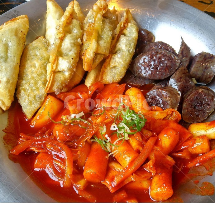분식,음식,떡볶이,만두,순대