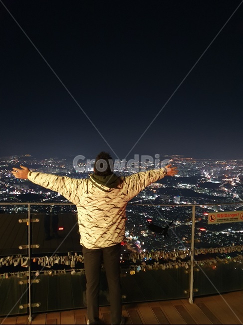 앞산전망대,야경,풍경,사람,인간,nightlife,human
