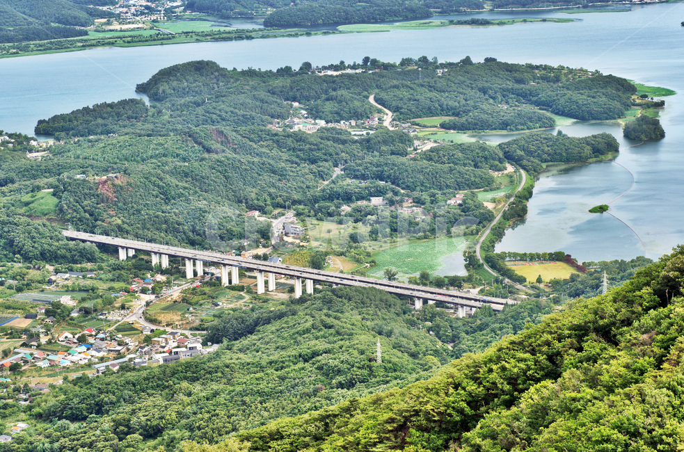 양수리,봉안대교,조안리,예빈산,팔당호,남한강,자연,풍경,nature,landscape,한국자연풍경,한국자연경관,korea nature landscape,scenery,outdoors,옥외,경치,aerial view,조감도
