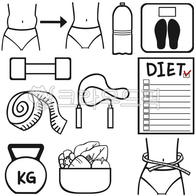 health,exercise,body shape,diet,vegetables,salad,dumbbells,kettlebells,romaine,lettuce,jump rope,weight