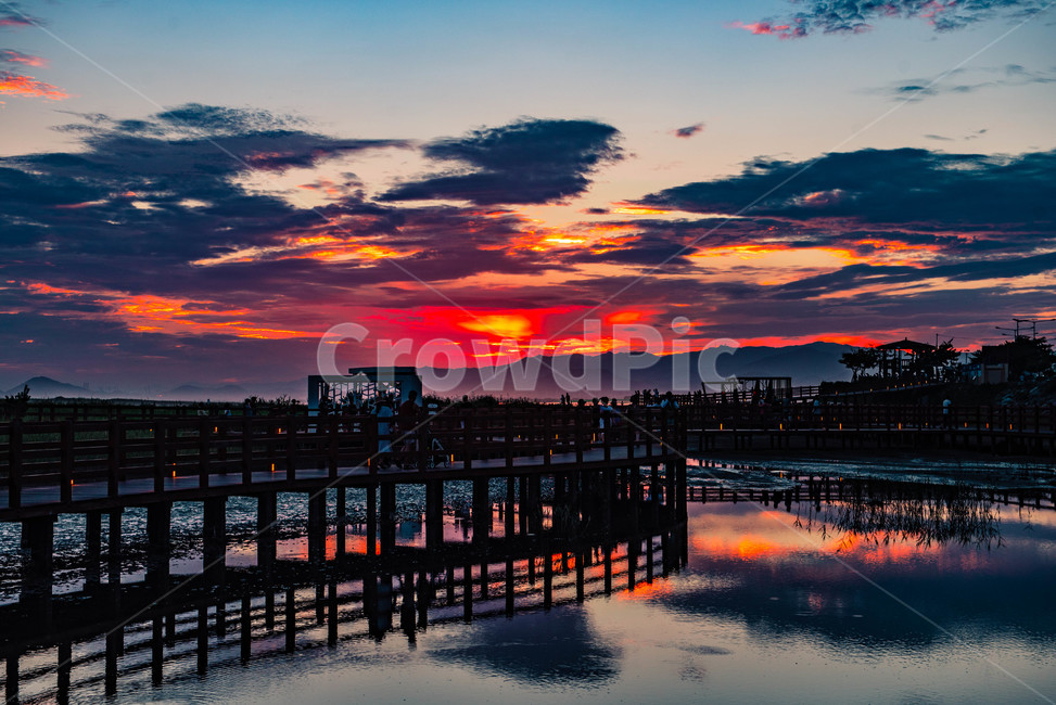 water,물,노을,sunset,자연,nature,일몰