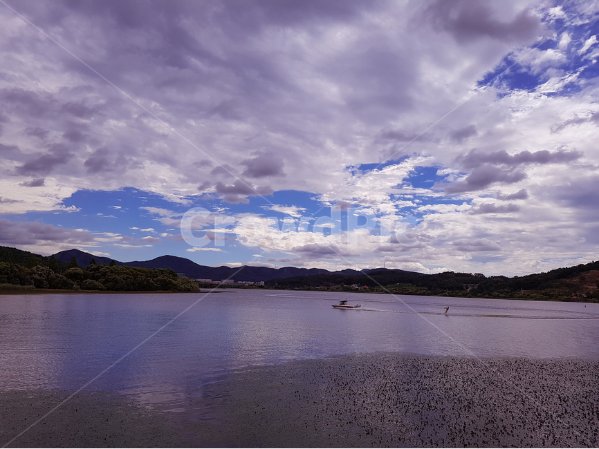 신정호수,수상스키,저수지,구름,풍경,자연,풍경,nature,landscape,스포츠,레저,운동,sports,leisure,exercise,water,물,outdoors,옥외,reservoir