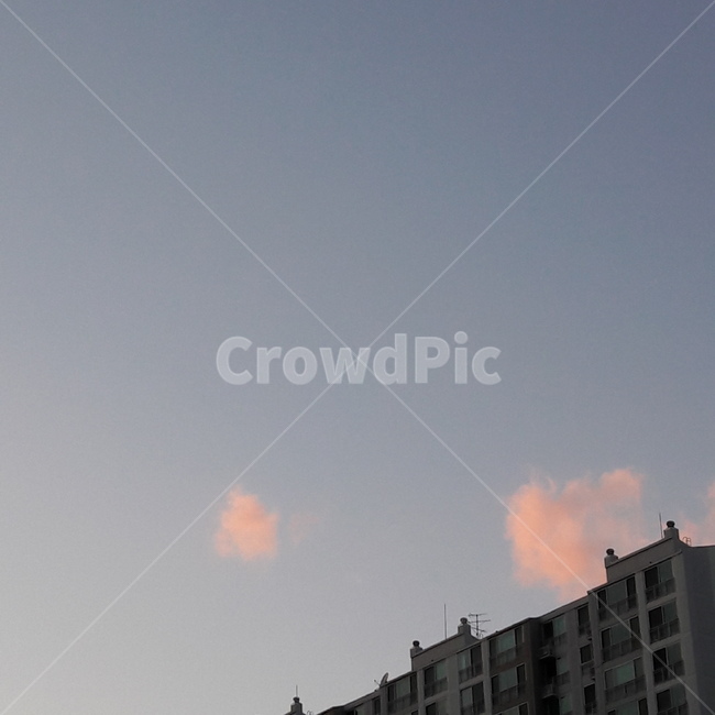 하늘,저녘하늘,뭉게구름,분홍구름,sky,pinkcloud,nightsky,감성,감성사진,색감