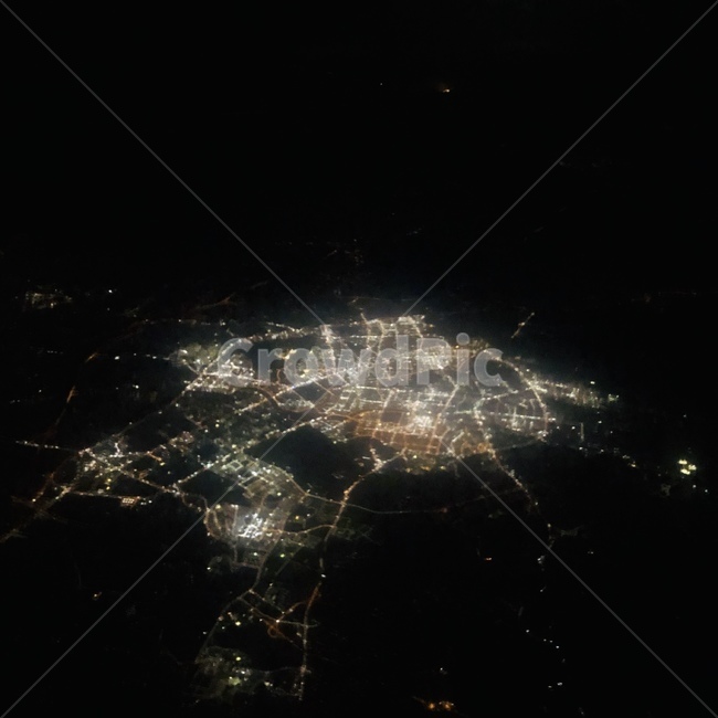 야경,항공샷,비행기,밤,nightview