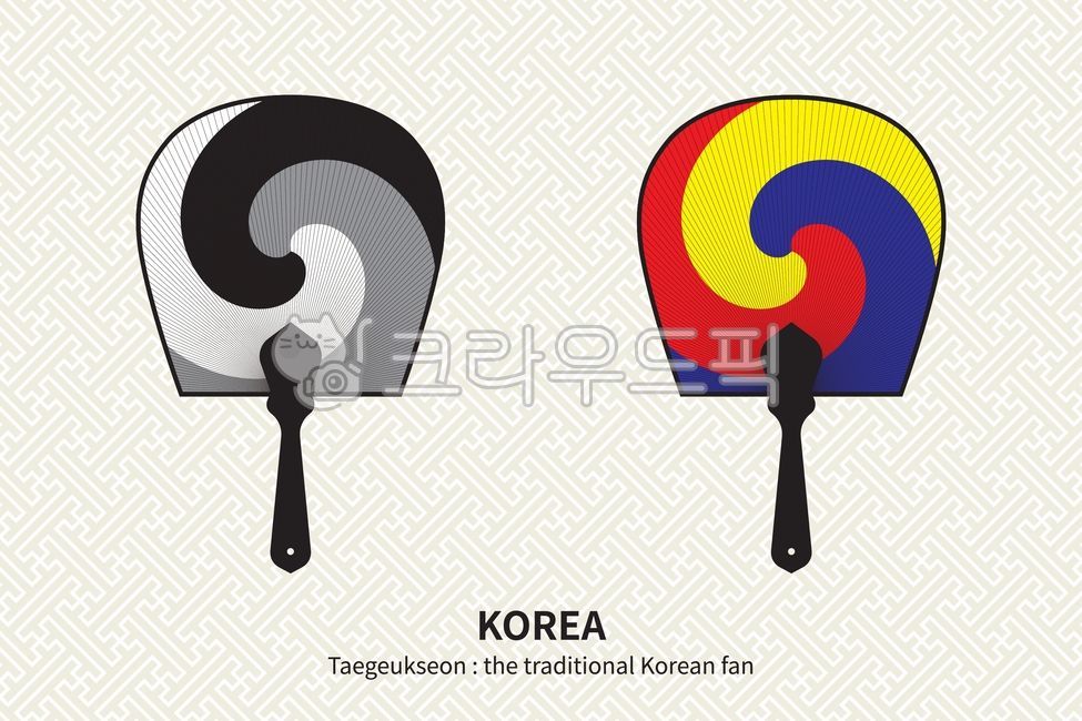 전통부채,부채,한국부채,한국전통,태극선,한국태극선,손부채,삼태극,태극부채,태극문양,전통문양