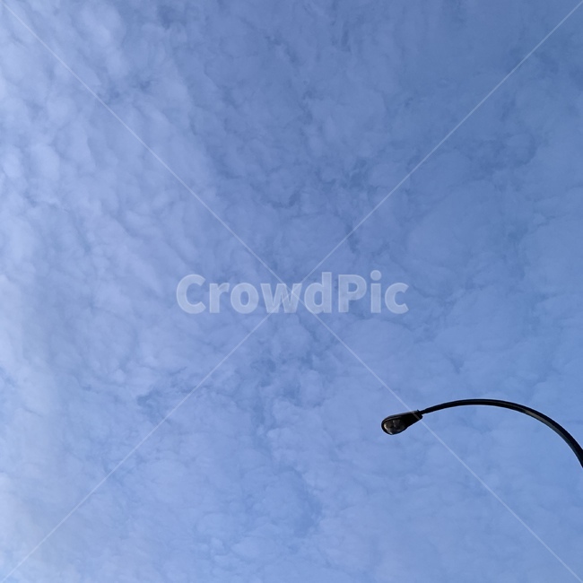 하늘,sky,가로등,lamppost,램프포스트,가을,가을하늘,하늘색,구름,cloud