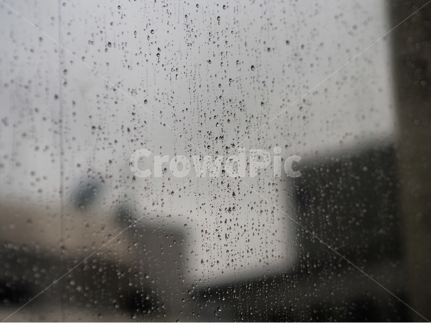 여름,비,사무실풍경,창문,아웃포커싱,비,비오는날,rain,rainy
