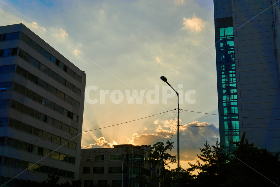 노을,풍경,야경,도시,도심,건축,건물,city,building,sky,sun,lightnight