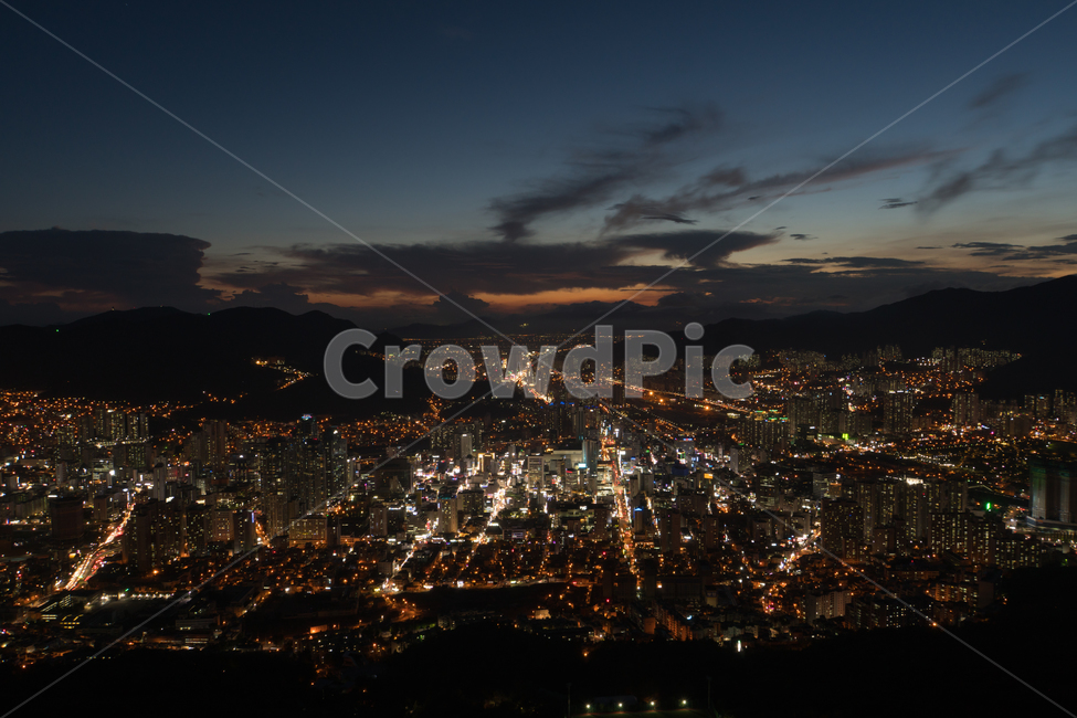 여명,일몰,야경,황령산,구름,야경,밤,풍경,nightscape,night,landscape,도시,city,outdoors,옥외,경치,nature,자연,scenery,aerial view,조감도