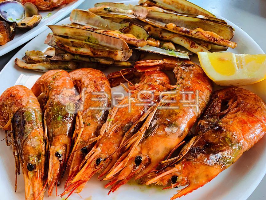 food,음식,새우,키조개,shrimps