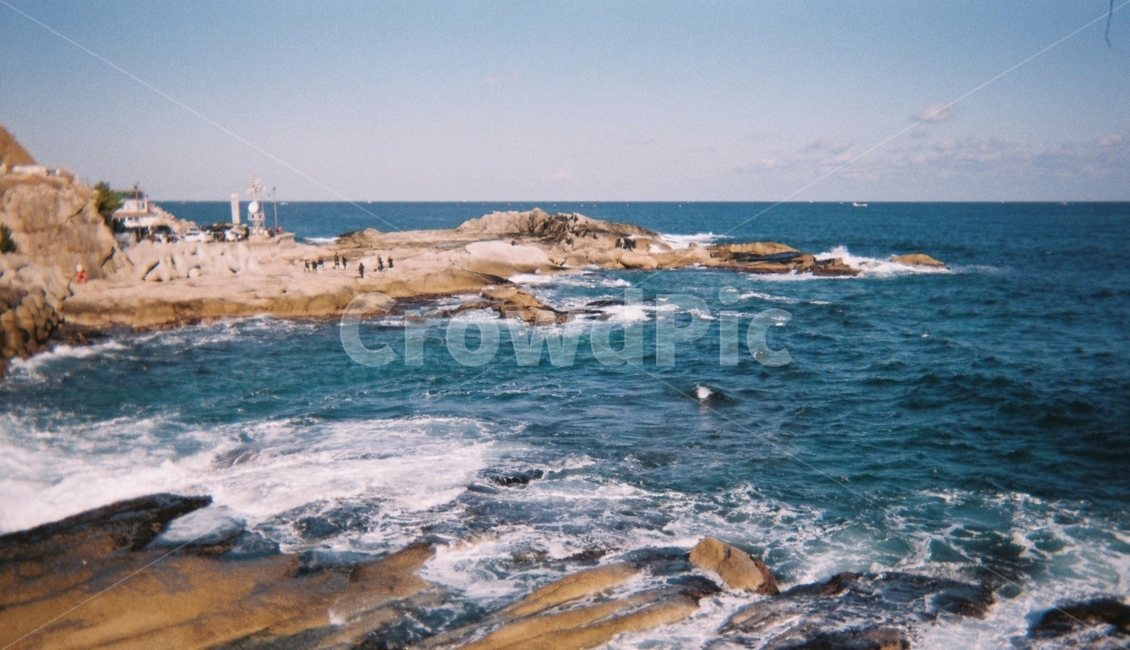 바다,겨울,자연,바위,낚시,파도,강릉,강원도,필름카메라,감성,빈티지,shoreline,sea,해안선