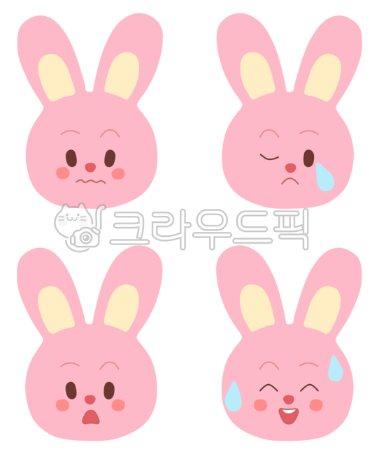 동물,토끼,귀여운,이모티콘,세트,이모지,모음,캐릭터,일러스트,그림,드로잉,분홍,핑크,아기토끼,표정,감정,얼굴,홍조,굿노트,스티커,무테,면채색,누끼,투명배경,공포,두려워하는,무서워하는,질색하는,눈물,방울,슬픈,슬픔,아픈,아픔,통증,아쉬운,실망한,경악,충격,놀란,놀람,입벌린,당황한,난처한,어색한,불편한,더운,땀,뻘뻘,땀흘리는,땀방울,식은땀,animal,rabbit,bunny,hare,cute,emoticon,set,emoji,illustration,drawing,pink,emotion,flushed,face,stickers,transparent,background,scared,fearful,afraid,tear,teardrop,crying,dissapointed,suprised,shocked,smile,grinning,laughing,cold,sweat,awkward,uncomfortable