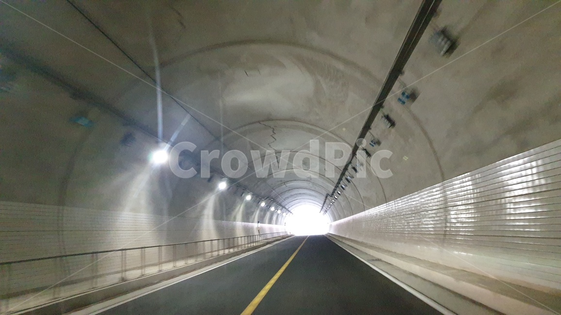tunnel,터널,도로,돔,빛