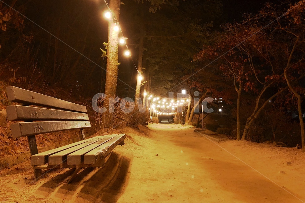 벤치,전구,거리,공원,분위기,따뜻함,화려함,고요함,빛,bench,bulb,street,park,warm,quiet,light,fancy,자연,풍경,nature,landscape,야경,밤,nightscape,night,furniture,가구