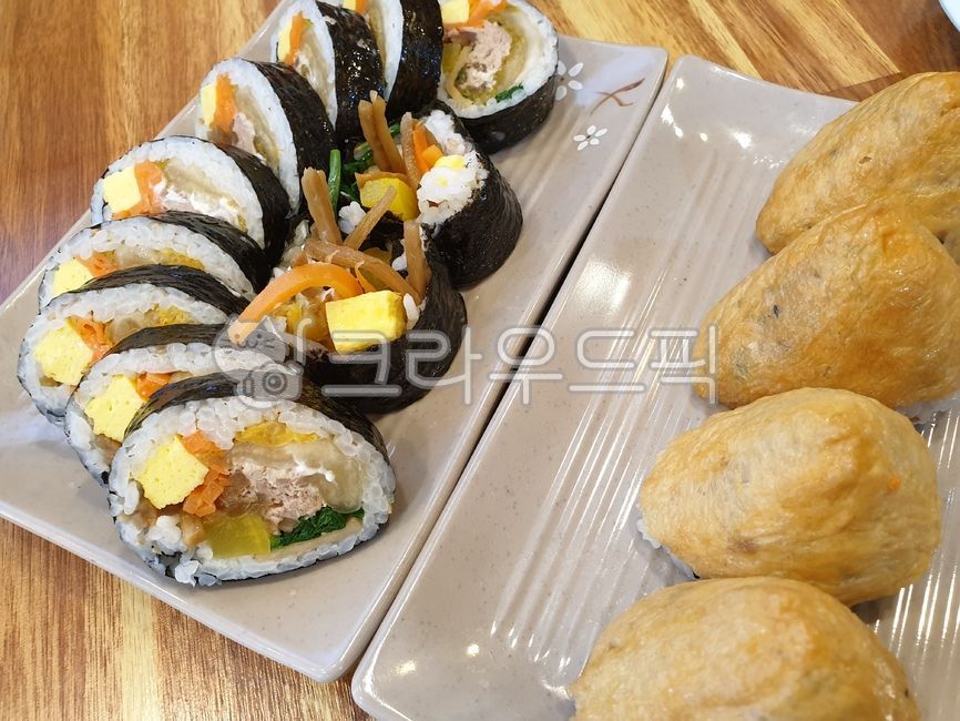 Tofu sushi,meal,simple meal,kimbap,Korean food,simple,food,koreanfood