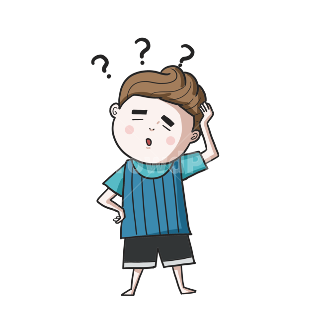 comics,만화,증상,메디컬,의학,symptoms,일러스트,png,toon,건망증,깜빡,남자,아이,누끼,remove background