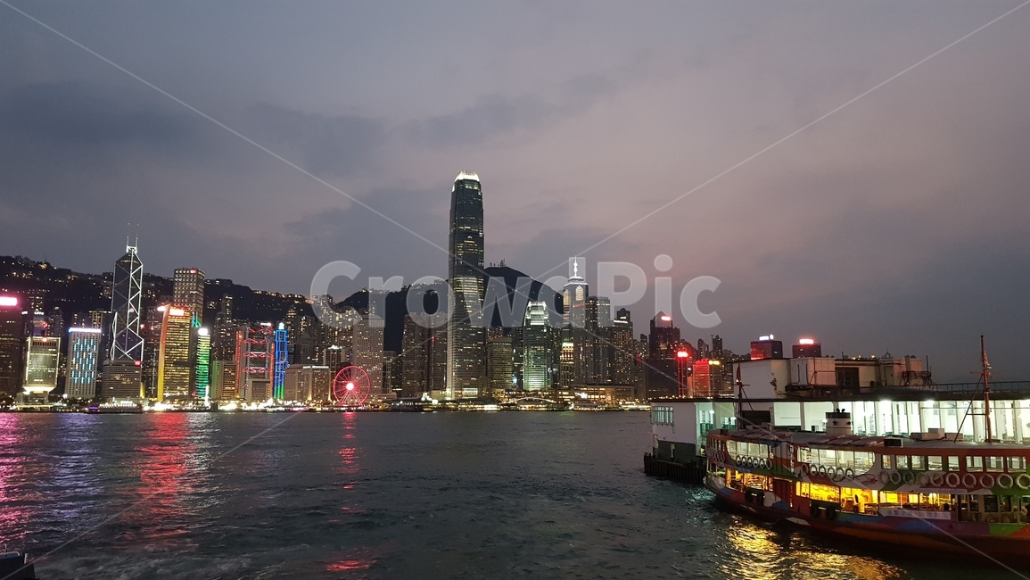 홍콩,야경,홍콩호수,hongkong,nightsight,홍콩도심