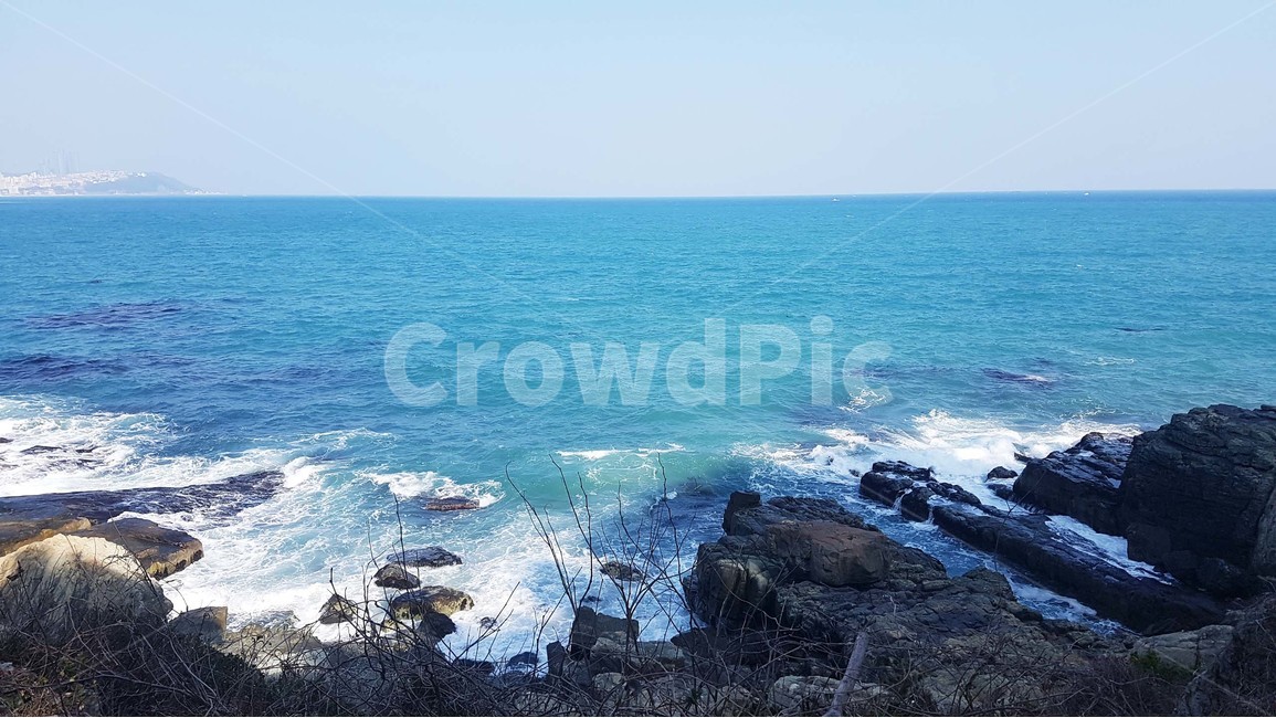 바다,바닷가,파도,해안가,수평선,자연,풍경,절경,해안도로,하늘,절벽,해안절벽,나무,윤슬,물거품,부산,이기대,해파랑길,겨울바다,파란색,바위,자연,풍경,nature,landscape,promontory,곶,water,물,sea,ocean,대양,outdoors,옥외