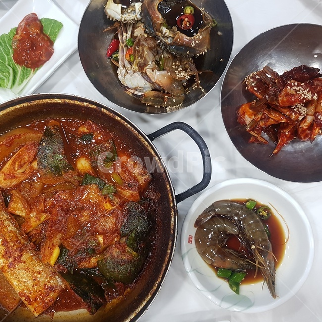 여수,갈치조림,간장게장,양념게장,게장,백반,한국,음식,한식,새우장