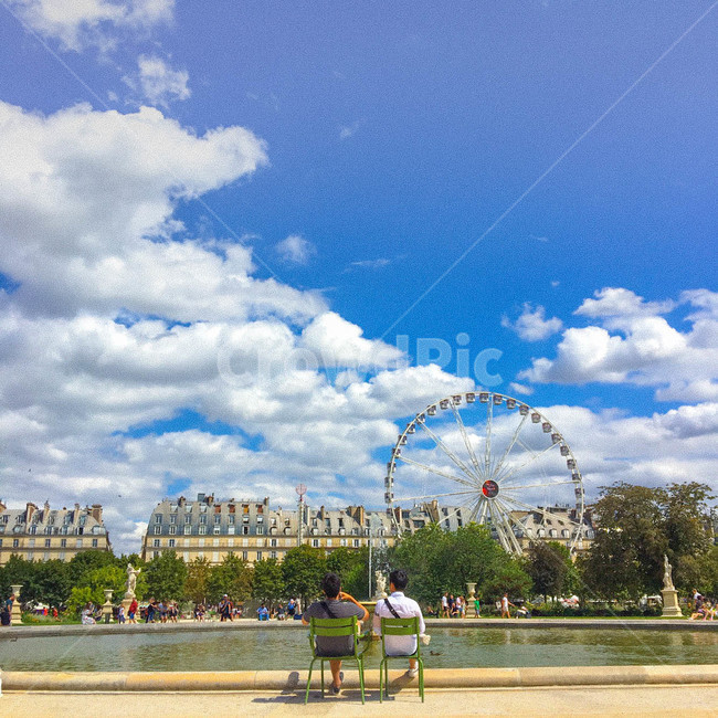 에펠타워,프랑스,튈르리정원,루브르박물관,파리,루브르,유로스타,공원,정원