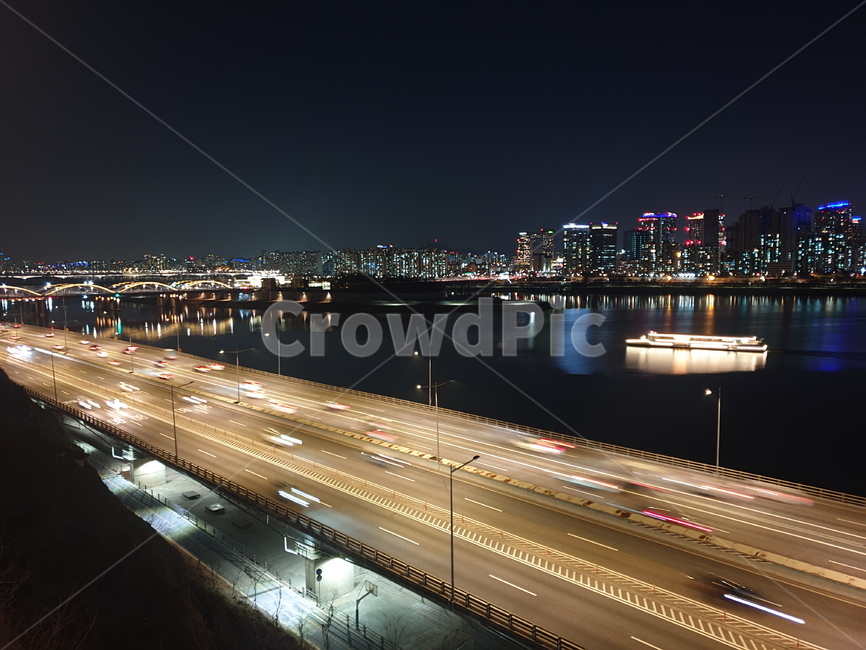 도시,한강,야경,road,도로,freeway,highway,고속도로,야경,밤,풍경,nightscape,night,landscape
