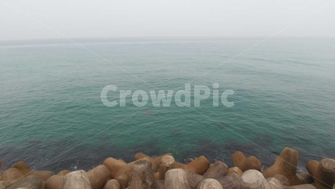 바다,방파제,여름,파스텔,그라데이션,잔잔,수평선,깊은,sea,풍경,view,배경,자연,nature