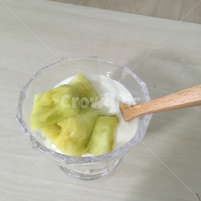 후식,과일,메론,멜론,요거트,상큼한,다이어트,다이어트식품,다이어트식품,간단한식사,간단한식사,food