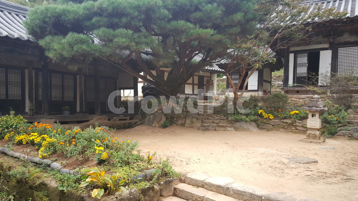 봉정사,안동,한국정원,정원,사찰,한국사찰,전통사찰,한국적