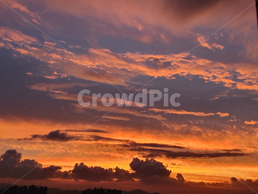 붉은노을,노을,황혼,저녁노을,하늘,구름,sunset,감성사진
