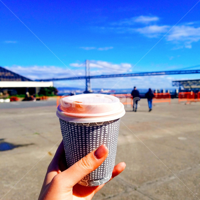 샌프란시스코,베이브릿지,커피,다리,브릿지,커피,카페,coffee,cafe