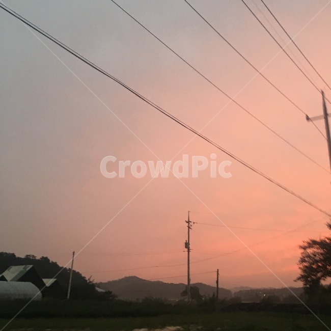 하늘,sky,풍경,자연,nature,분홍하늘,pinksky