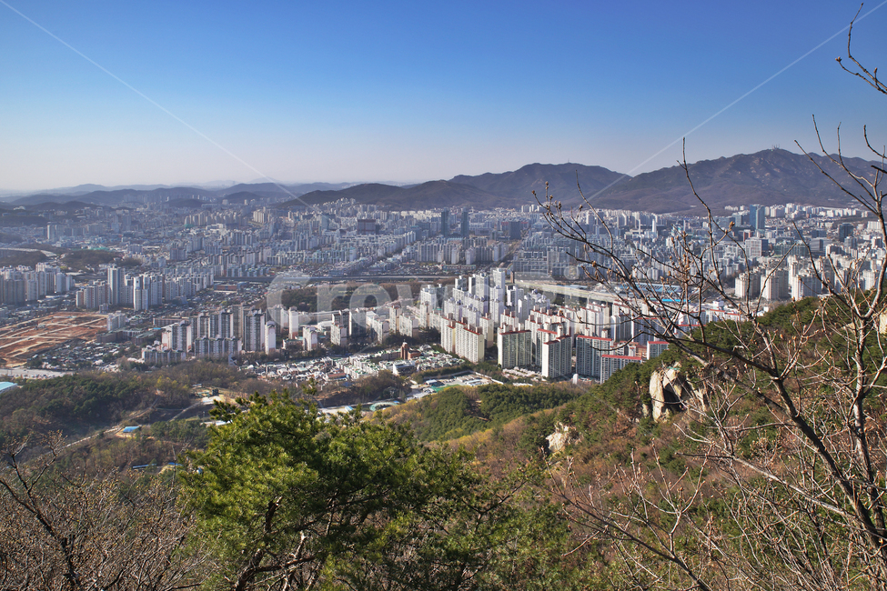 모락산,의왕시,안양시,도심풍경,경기도,도시,관악산