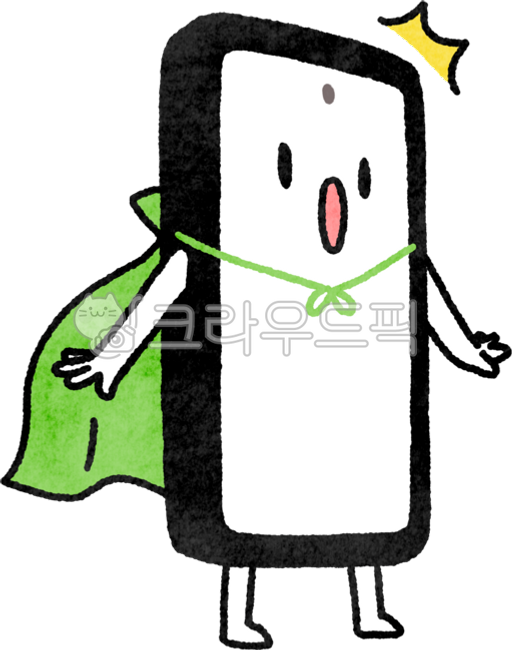 manijun,smartphone character,cell phone character,mobile character,digital mascot,superhero,technology,smart device,it,internet,social media,app,online security,smartphone use,emotional expression,cute character,illustration icon,informat