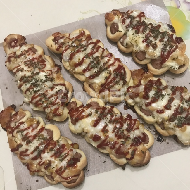 피자빵,핸드메이드,소세지빵,빵,bread,pizza,sausage,handmade