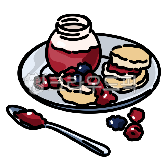 berry,cookie,blueberry,fruit,food pictures,line drawing,food illustration,delicious,food,meal,dessert,scone,jam,illustration,Blueberries