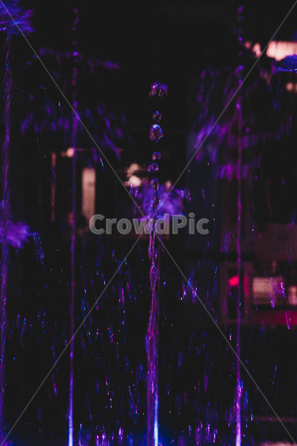 네온,야광,발광,분수,분수대,물,순간,감성,neon,glow,fountain,water