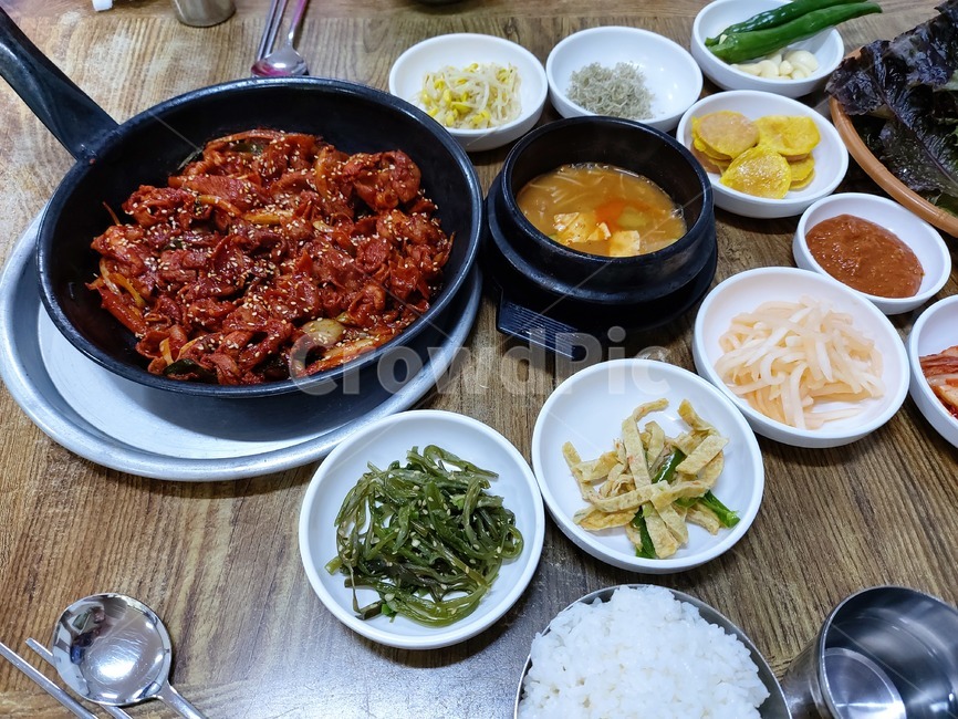 불백,음식,기사식당,정식,된장찌개,백반