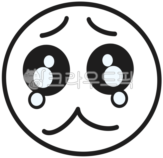우는표정,우는표정그림,우는표정일러스트,우는표정손그림,울먹,울먹일러스트,울먹울먹손그림