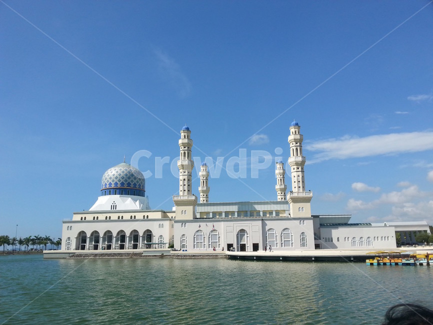 말레시아,코타키나발루,시티모스크,이슬람사원,가장큰모스크