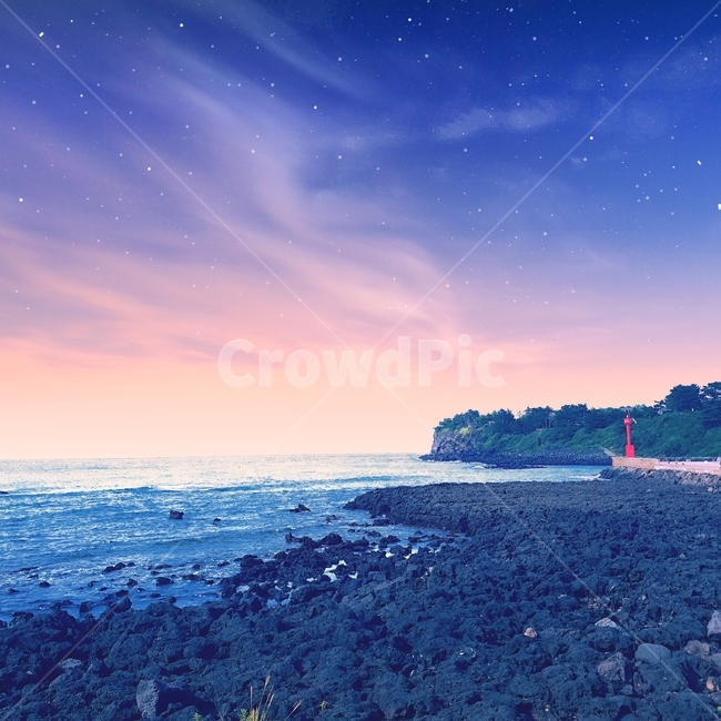 바다,야경,밤,별,제주,애월,자연,풍경,nature,landscape,등대,lighthouse,야경,밤,nightscape,night
