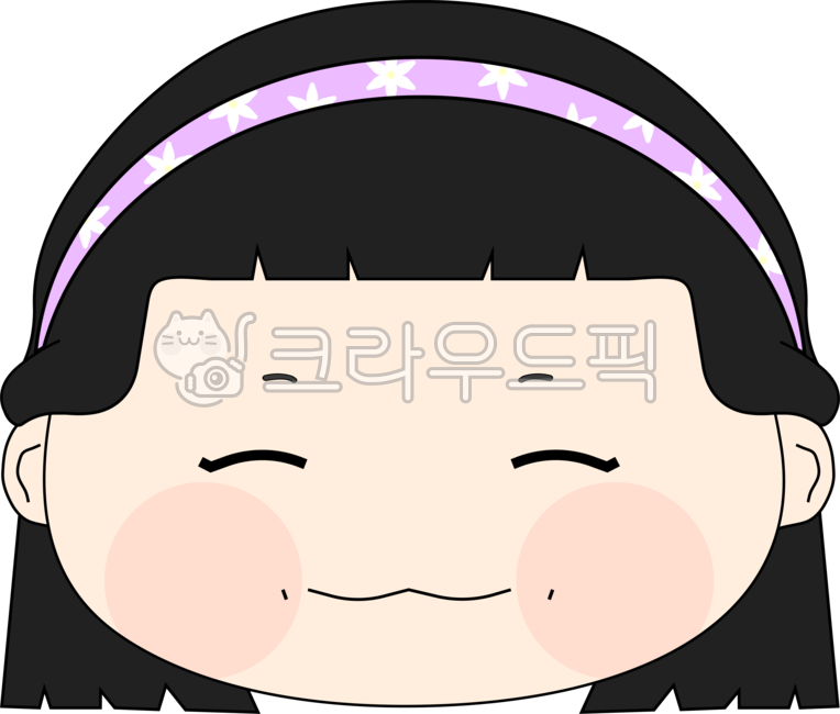 expression,face png,kid,Day care Center,png,Girls,smile,floral pattern,face,character,children,hair band,person,human,short hair