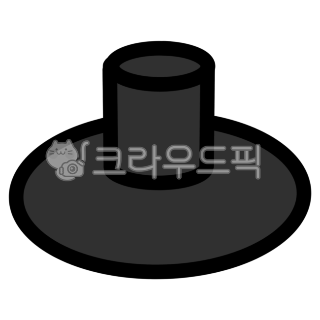 모자, 갓, 조선시대, 삿갓, 검은갓, 사진,이미지,일러스트,캘리그라피 - Chocola작가