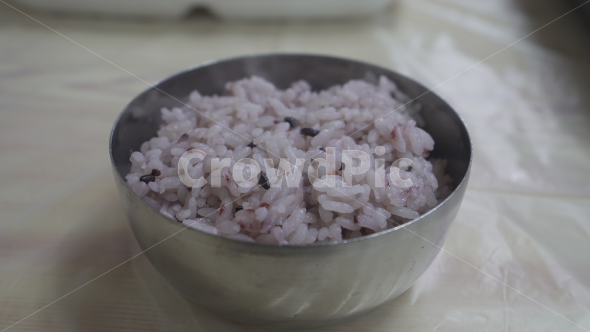 쌀밥,흑미밥,밥,쌀,식물,rice,food,음식,밥한그릇,음식,식재료,요리,food,cook,meal,dishes,food reserves