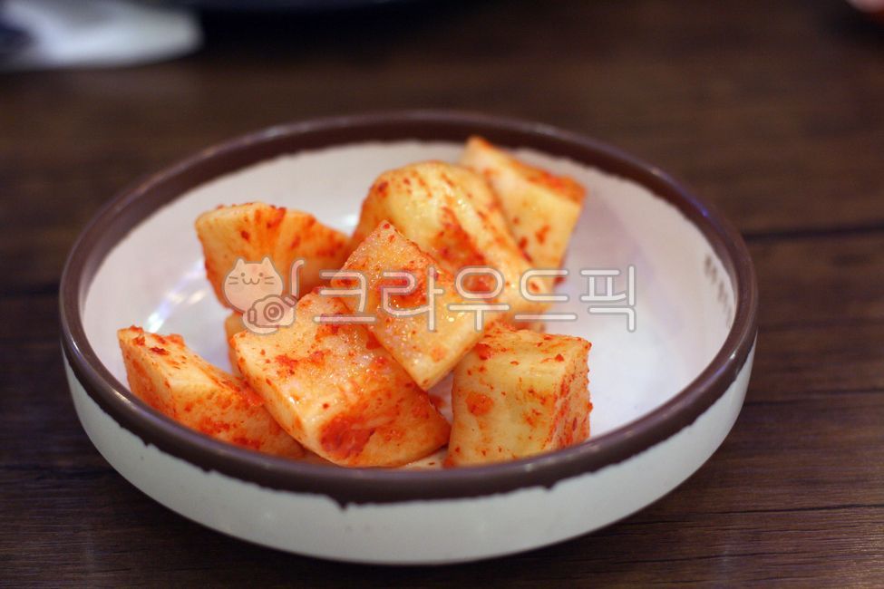 깍두기,반찬,dish,음식,food,식사