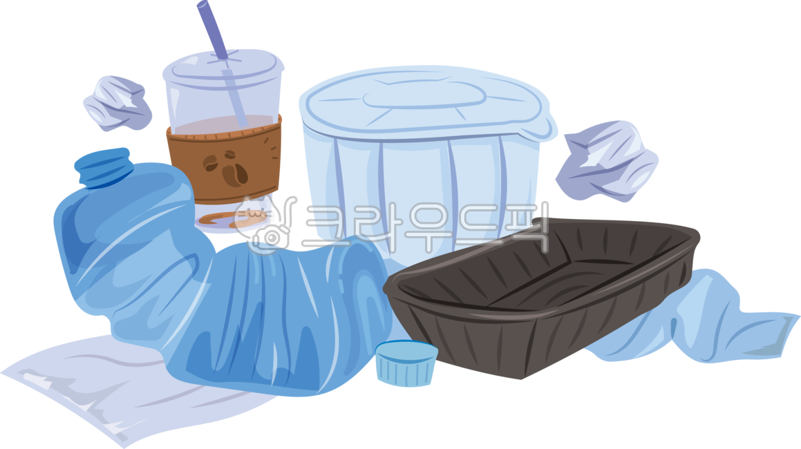 Garbage,Packaging Container,Water Bottle,Takeout,Vinyl,Plastic Bag,Illustration,PET Bottle,png,Plastic,Material,Delivery Food,Container,Environmental Pollution,Recyclable,Environment,Coffee Cup,Delivery Container,Recycling,Delivery