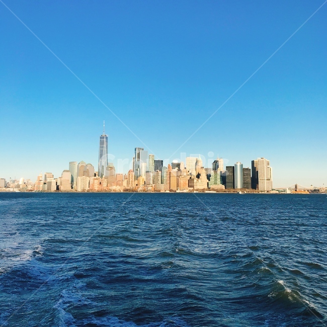 뉴욕,newyork,바다,하늘,건물,파도,여름,풍경